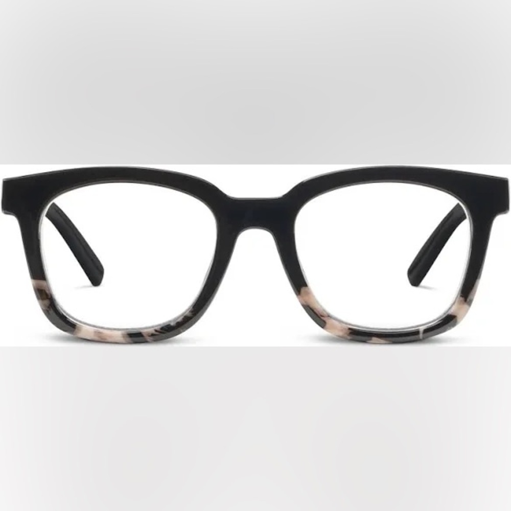 PEEPERS NWT to the max reading glasses -black marble/black